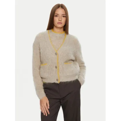 Zdjęcie American Vintage Kardigan Bymi BYM19AH24 Beżowy Loose Fit