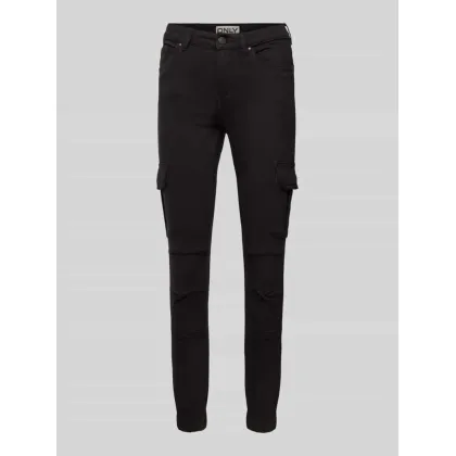 Zdjęcie Spodnie cargo o kroju regular fit z kieszeniami cargo