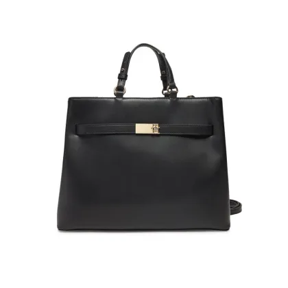 Zdjęcie Tommy Hilfiger Torebka Heritage Satchel AW0AW17211 Czarny