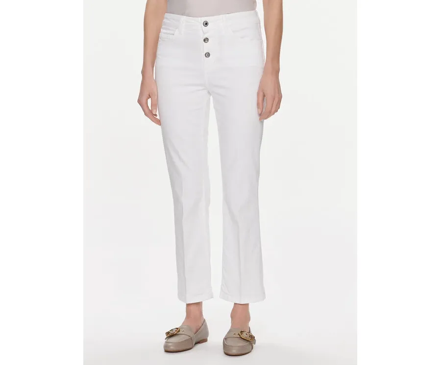obrazek 1 Liu Jo Jeansy UA4072 TS047 Biały Bootcut Fit