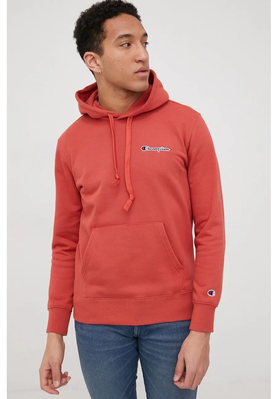 obrazek 1 Champion bluza 217064 męska kolor czerwony z kapturem melanżowa 217064-BS096