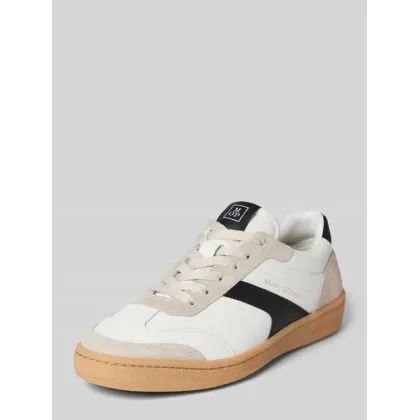 Zdjęcie Sneakersy z mieszanki skóry model ‘COURT’