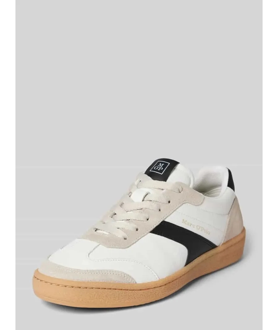 obrazek 1 Sneakersy z mieszanki skóry model ‘COURT’