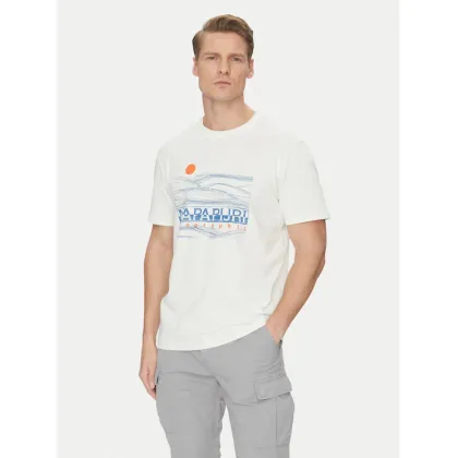 Zdjęcie Napapijri T-Shirt S-Buti NP0A4INM Biały Regular Fit