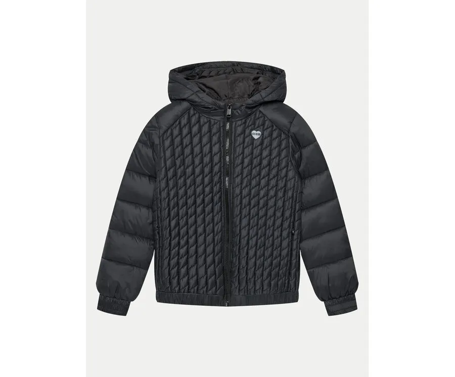 obrazek 1 Guess Kurtka puchowa J4YL12 WGBU0 Czarny Regular Fit