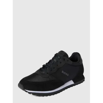 Zdjęcie Sneakersy z paskami w kontrastowym kolorze