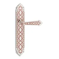 Zdjęcie Unikatowa klamka Rabat z długim szyldem do drzwi