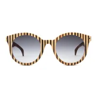 Picture Wooden glasses with vertical stripes - Legno Light