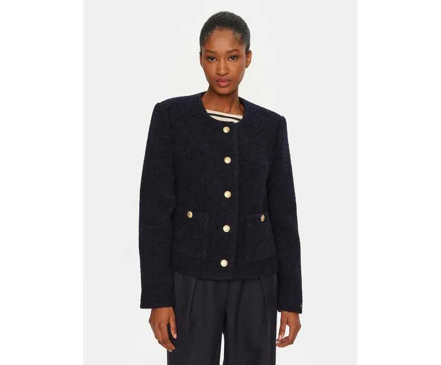 obrazek 1 Tommy Hilfiger Kurtka przejściowa WW0WW44340 Granatowy Regular Fit