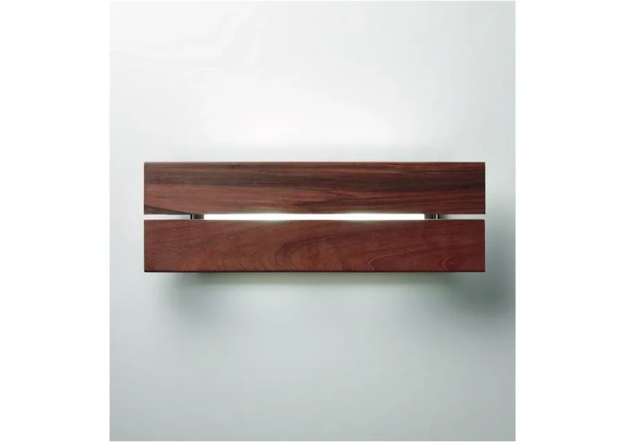 obrazek 1 Unikalna lampa ścienna Lineana Ipé - drewniane wykończenie