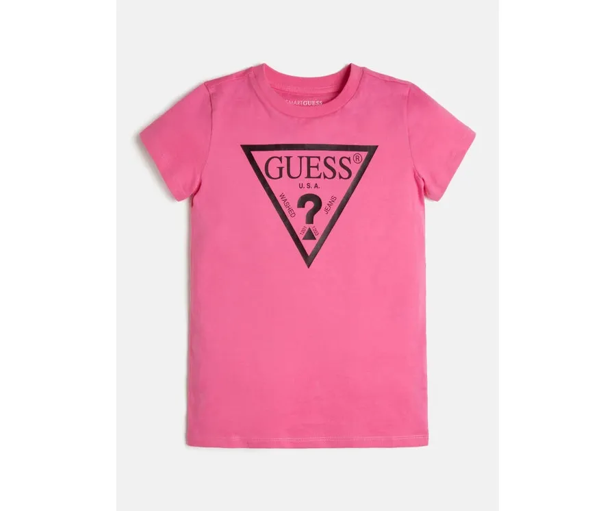 obrazek 1 Guess T-Shirt J73I56 K8HM0 Różowy Regular Fit
