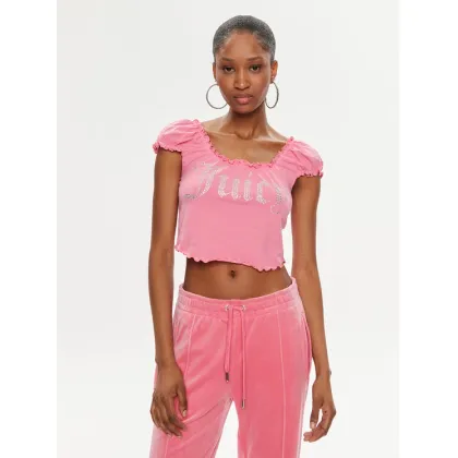 Zdjęcie Juicy Couture Bluzka Brodie JCWCT23309 Różowy Regular Fit