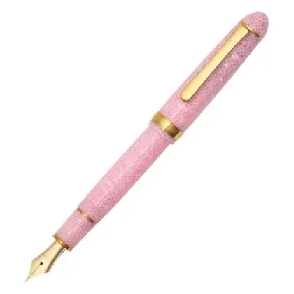 Picture Platinum Celluloid Sakura Fountain Pen