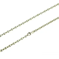 Picture Italian chain with a two-color cross link, cm.50