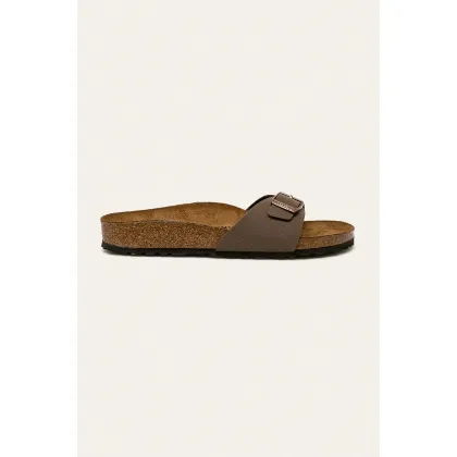 Zdjęcie Birkenstock klapki Madrid damskie kolor brązowy 40093