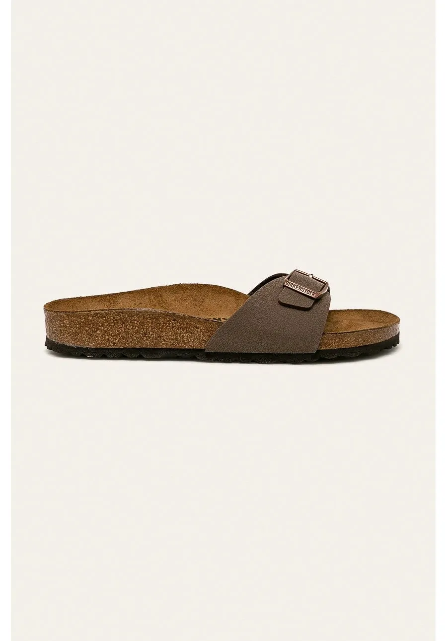 obrazek 1 Birkenstock klapki Madrid damskie kolor brązowy 40093