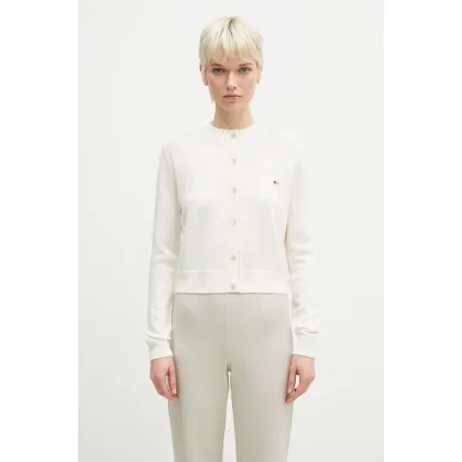 Zdjęcie Fiorucci kardigan wełniany Angel Patch damski kolor beżowy lekki W02SPKCA337KN03WH02