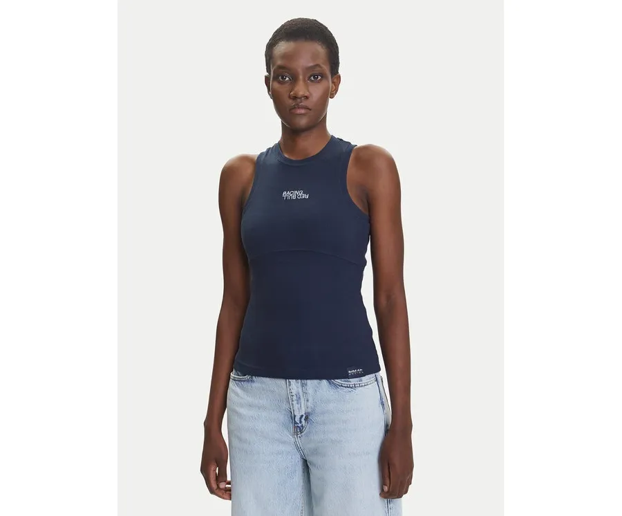 obrazek 1 Pepe Jeans Top Red Bull Racing Logo RL500011 Granatowy Slim Fit
