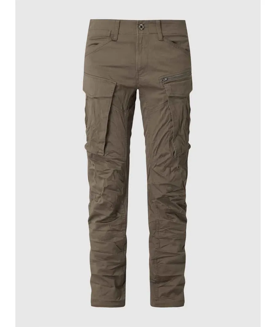 obrazek 1 Spodnie cargo o kroju regular tapered fit z dodatkiem streczu model ‘Rovic’