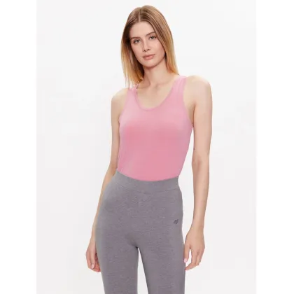 Zdjęcie 4F Top 4FSS23TTSHF581 Różowy Regular Fit