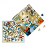 Zdjęcie Puzzle dla dorosłych Jasmine Becket-Griffith: Alicja w Dream Dali - Flame Tree Publishing
