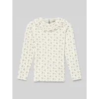 Zdjęcie Bluzka z długim rękawem i kołnierzem z falbaną