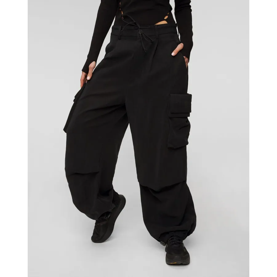obrazek 1 Czarne Spodnie Cargo Damskie Y-3