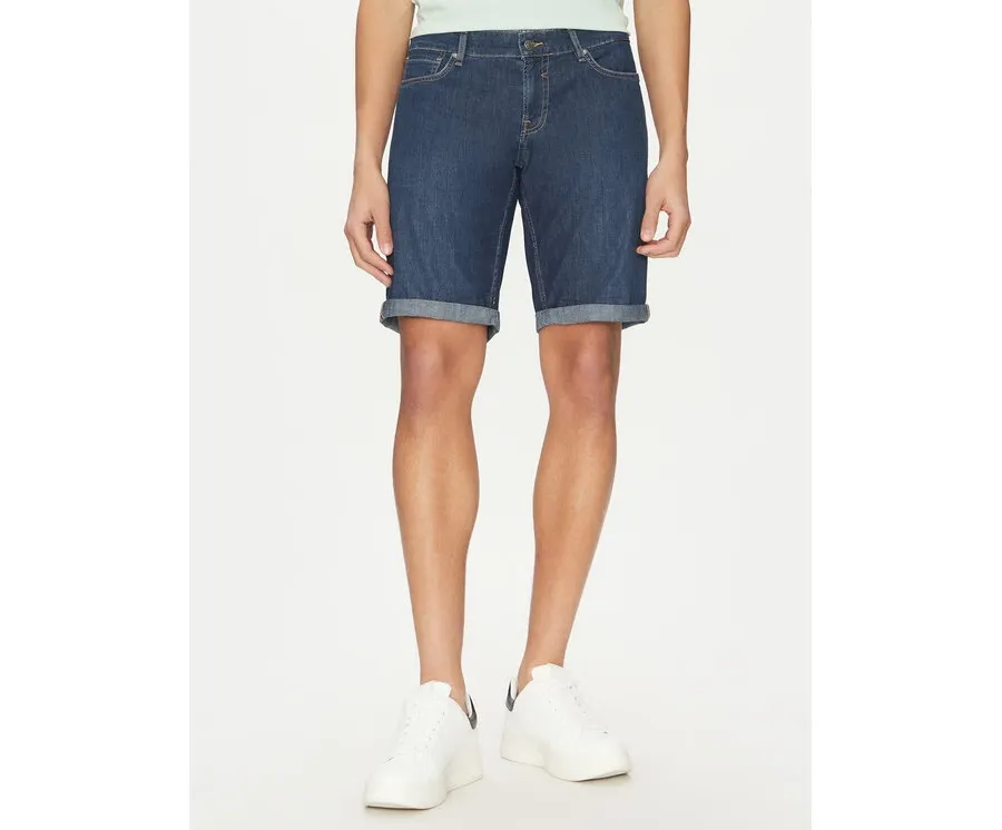obrazek 1 Guess Szorty jeansowe M5GD01 D5MZ1 Granatowy Regular Fit