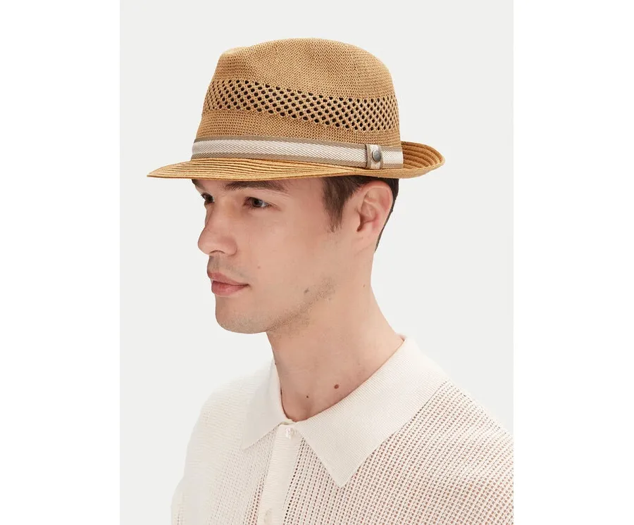obrazek 1 Barbour Kapelusz Craster Trilby MHA0789TA71 Brązowy