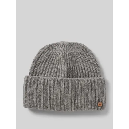Zdjęcie Czapka beanie z detalem z logo