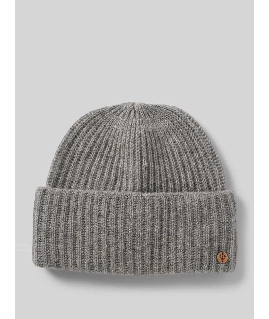 obrazek 1 Czapka beanie z detalem z logo