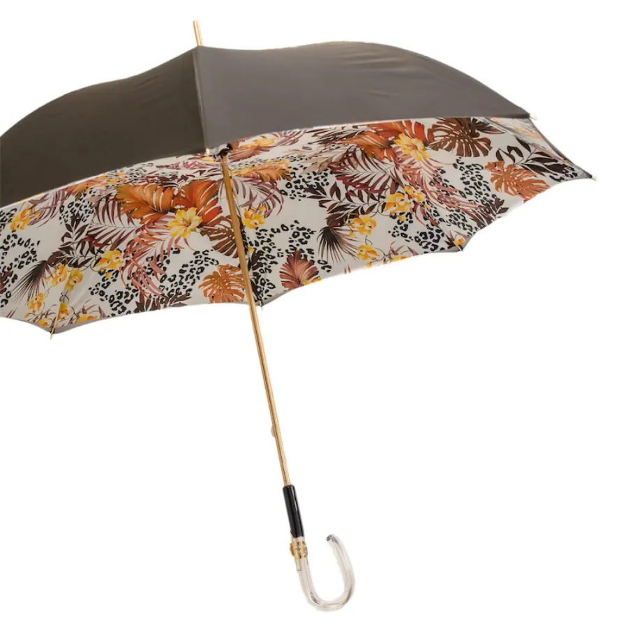 obrazek 6 Elegancki parasol damski zdobiony jesiennym motywem – Pasotti
