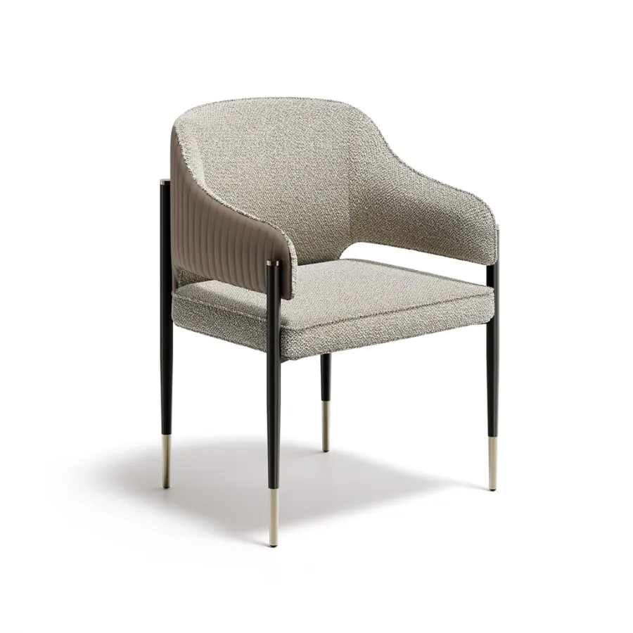 obrazek 3 Stylowe modernistyczne krzesło do jadalni - prosto z Włoch