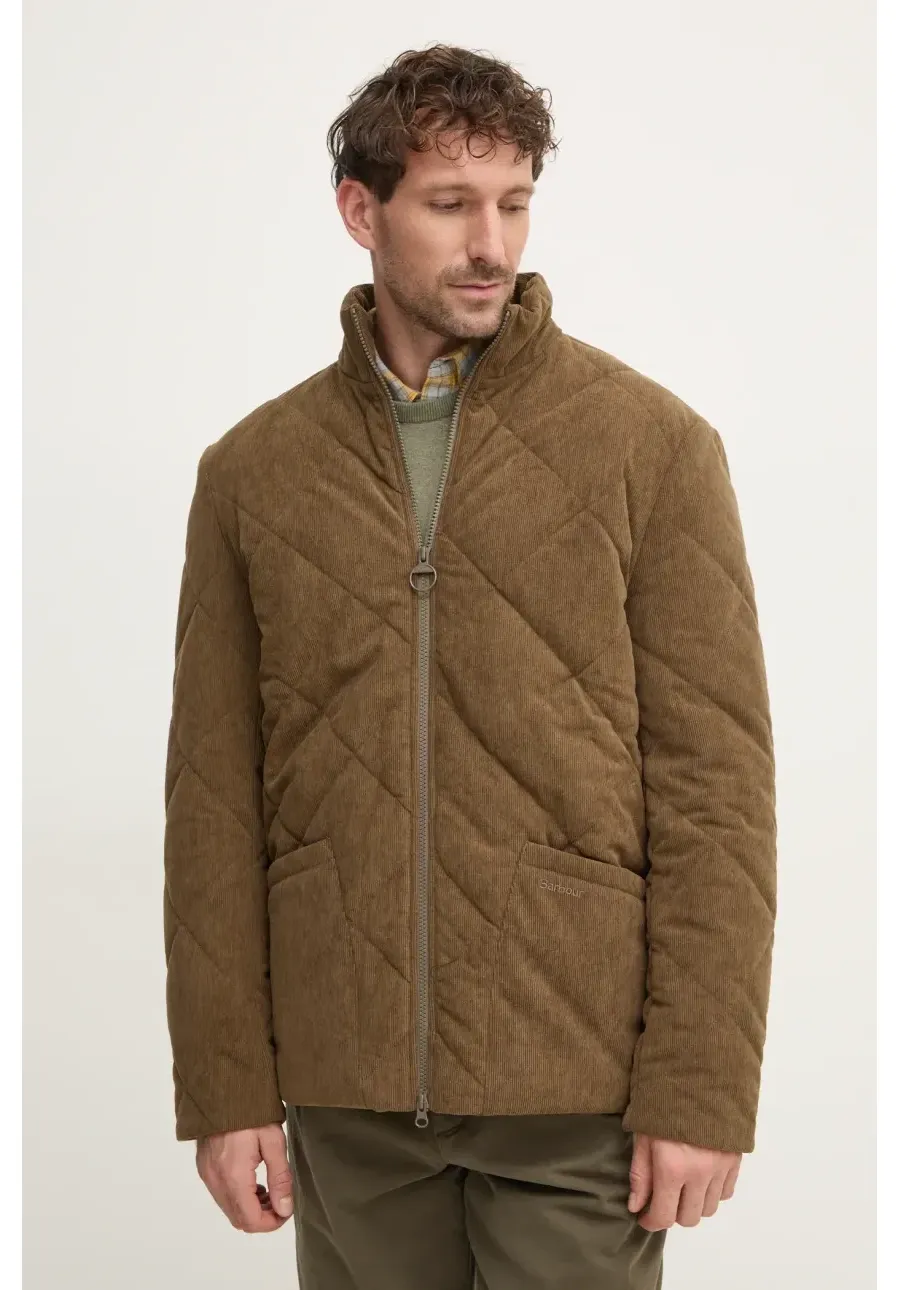 obrazek 1 Barbour kurtka męska kolor zielony przejściowa oversize MQU1836BR51