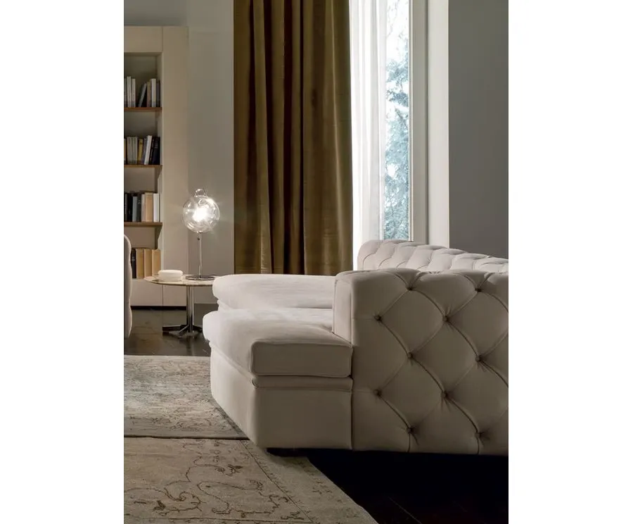obrazek 3 Gustowna sofa rogowa z Włoch - cm.  260 x 136 x h 70