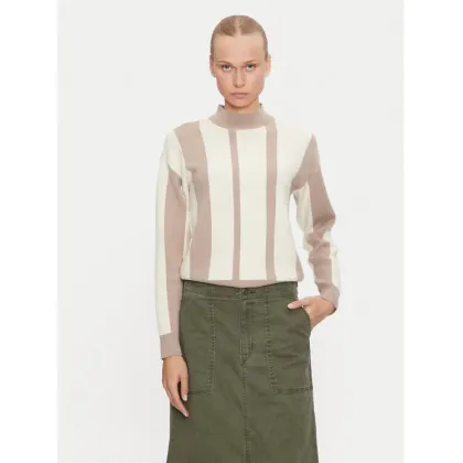 Zdjęcie Vero Moda Sweter Gold New Art 10311357 Beżowy Regular Fit