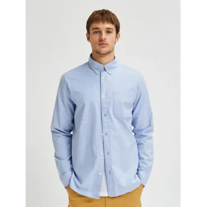 Zdjęcie Selected Homme Koszula Rick 16077359 Błękitny Regular Fit