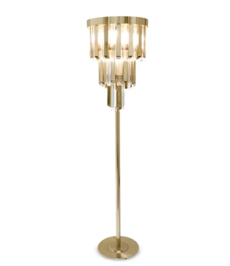 obrazek 1 Lampa podłogowa Skylar - h. 170 cm, ø 40 cm