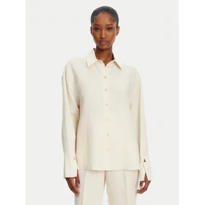 Zdjęcie Patrizia Pepe Koszula 2C1602 A052 B823 Écru Regular Fit