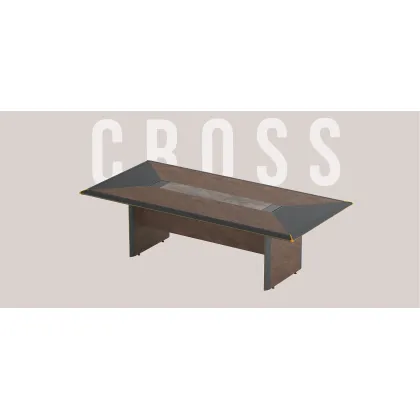 Zdjęcie Elegancki stół konferencyjny z serii Cross
