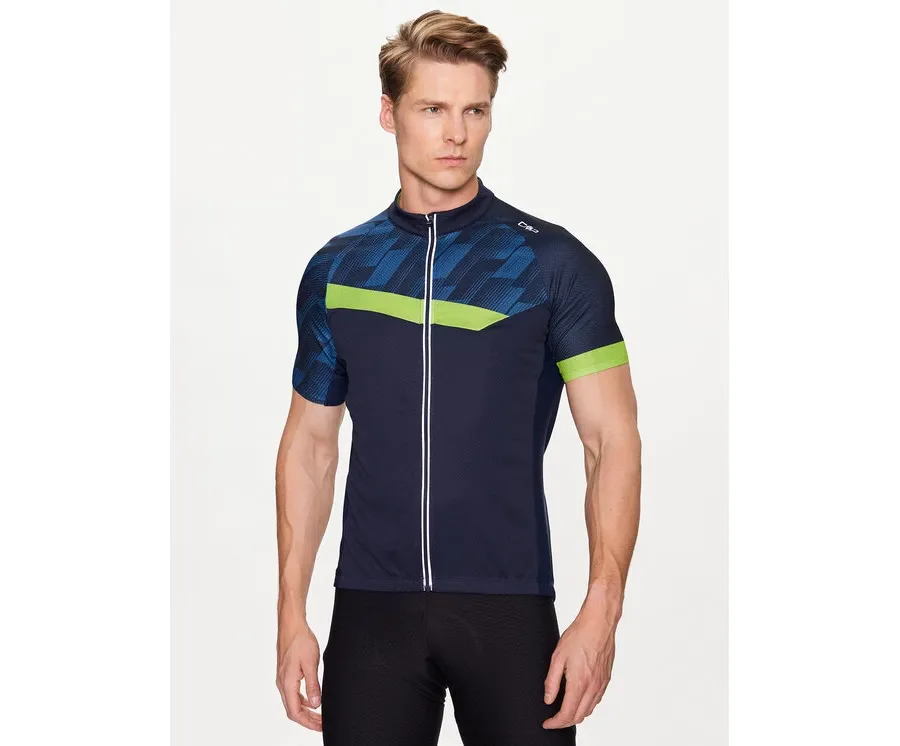obrazek 1 CMP Koszulka rowerowa 33N6767 Granatowy Regular Fit