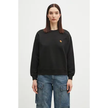 Zdjęcie Kenzo bluza bawełniana damska kolor czarny gładka FF52SW1874MF.99J