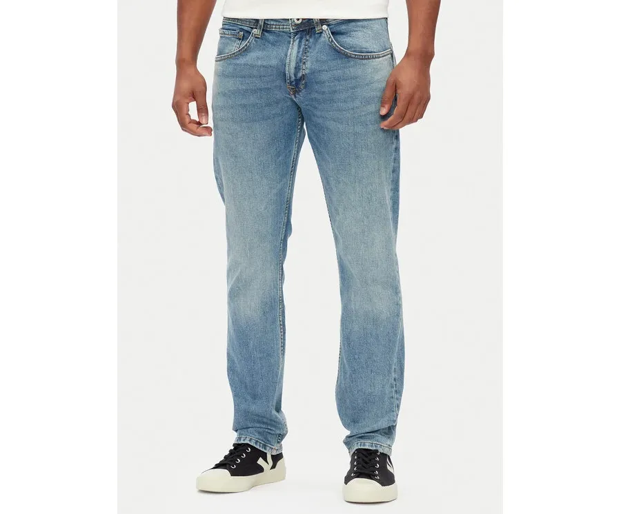 obrazek 1 Pepe Jeans Jeansy PM207393 Niebieski Straight Fit