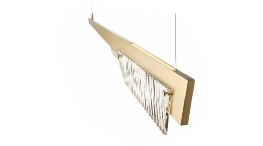 obrazek 1 Lampa sufitowa z elementami LED i ręcznie wycinanymi elementami z włoskiego kryształu - Il Paralume Marina