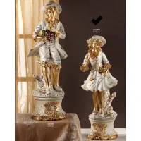 Zdjęcie Wyjątkowa figura - Benedetta z koszem kwiatów 107cm - Valle d'oro Patchi