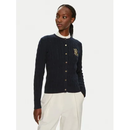 Zdjęcie Lauren Ralph Lauren Kardigan 200932225002 Granatowy Slim Fit LAUREN RALPH LAUREN