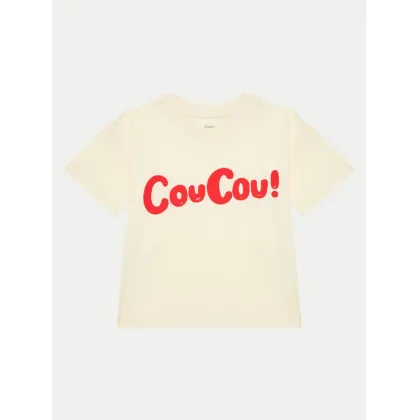 Zdjęcie Mini Rodini T-Shirt Coucou 2472012911 Écru Regular Fit MINI RODINI