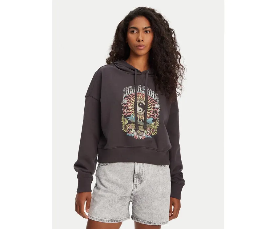 obrazek 1 Billabong Bluza All Time EBJFT00146 Czarny Boxy Fit