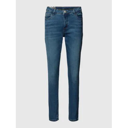 Zdjęcie Jeansy o kroju slim fit z 5 kieszeniami model ‘Evita Vintage’