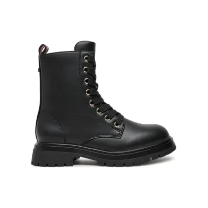 Zdjęcie Tommy Hilfiger Trapery Lace-Up Bootie T3A5-33569-1351 M Czarny